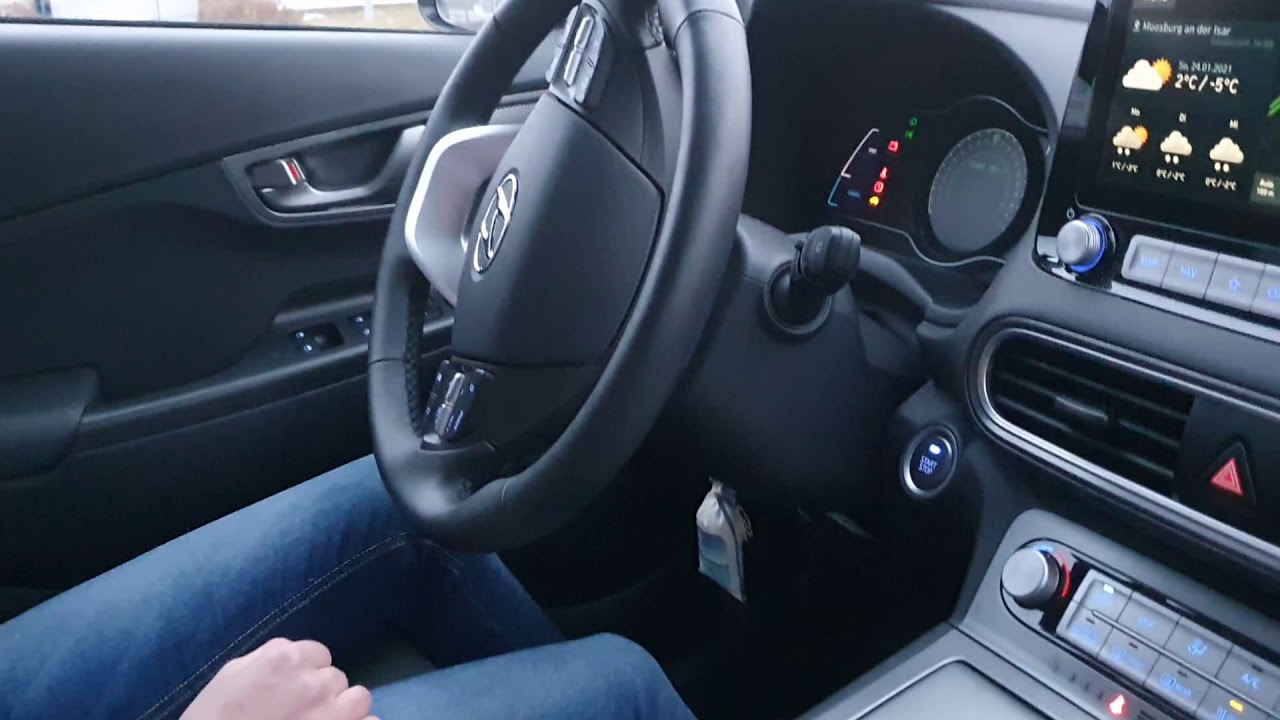 Erste Einstellungen Hyundai Kona electric