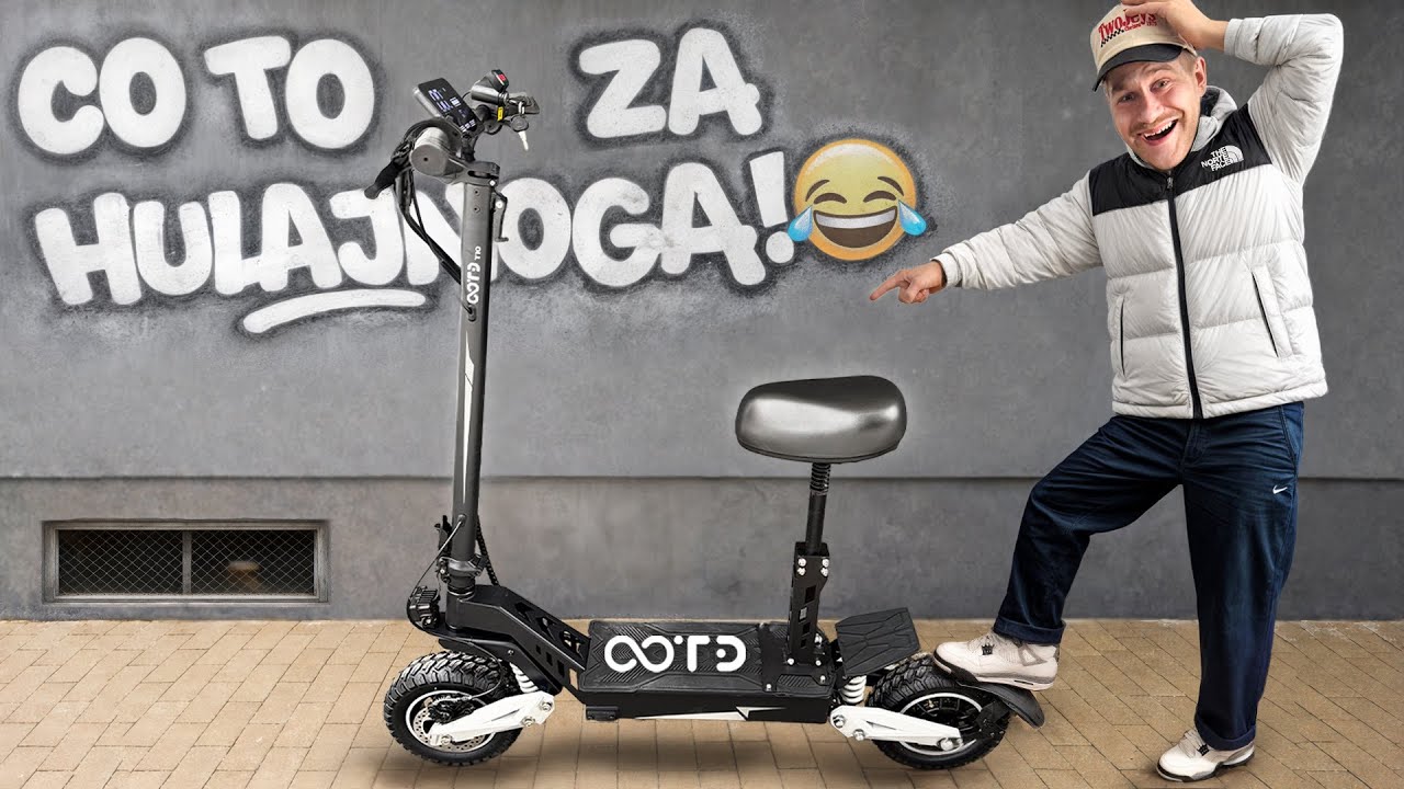 Na takiej Hulajnodze Elektrycznej jeszcze NIE JEŹDZIŁEM! - OOTD T10 🤪