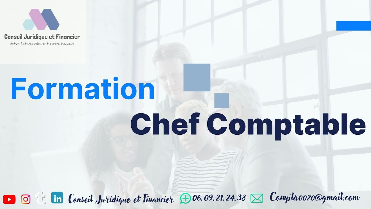 Formation chef comptable : Presentiel et Enligne 06 09 21 24 38 
