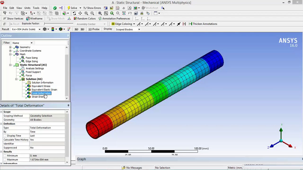 Pipe Stress Analysis Using Ansys
