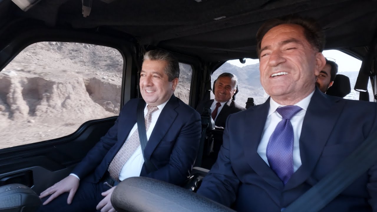 PM Masrour Barzani visits Dwin Dam