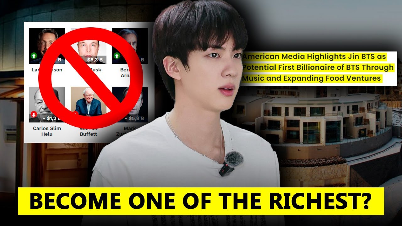 American Media Calls Jin BTS a Potential Future Billionaire!
