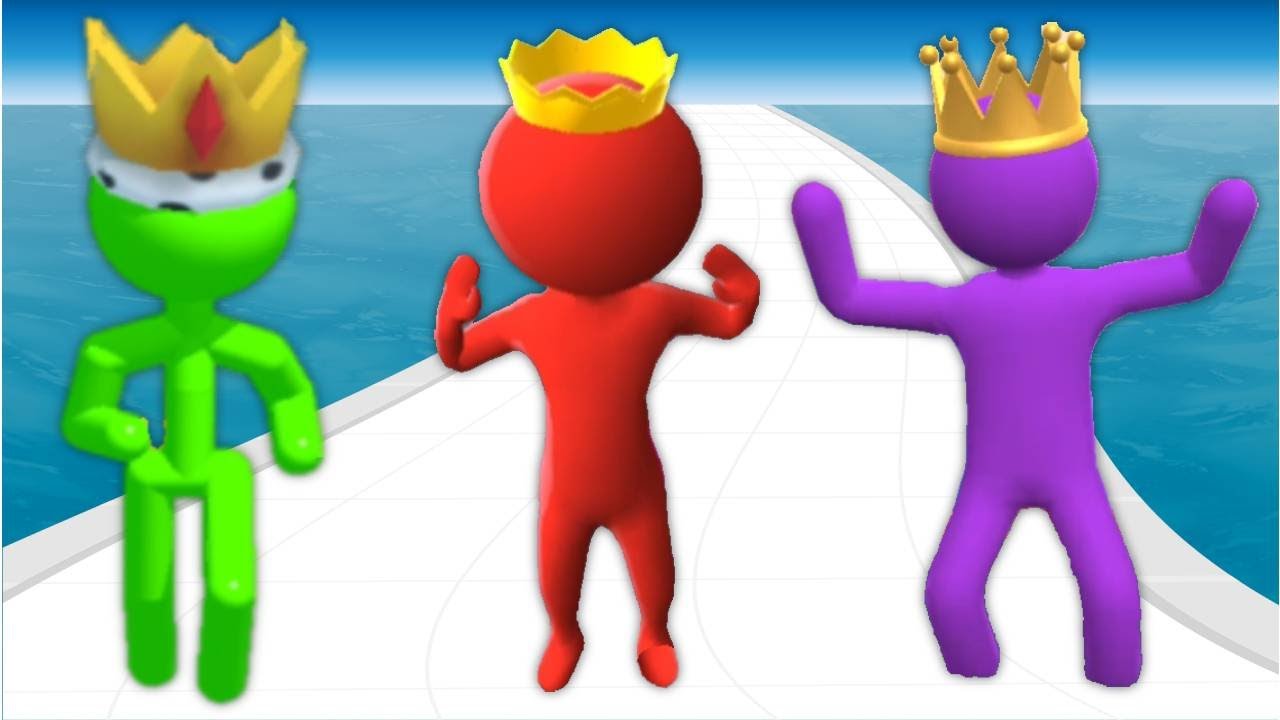TALL MAN RUN vs SIZE UP vs GIANT RUSH - Triple Game