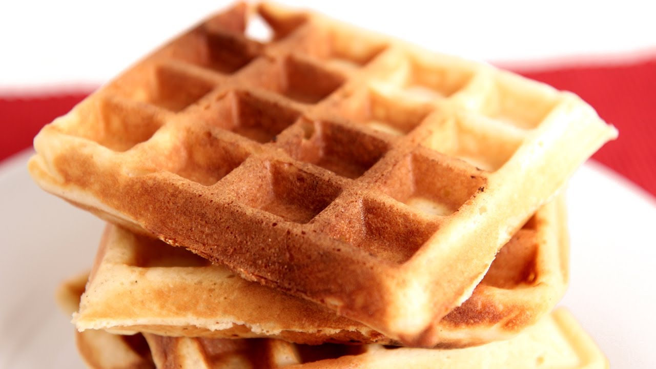 Belgian Waffles Recipe - Laura Vitale - Laura in the Kitchen Episode 782