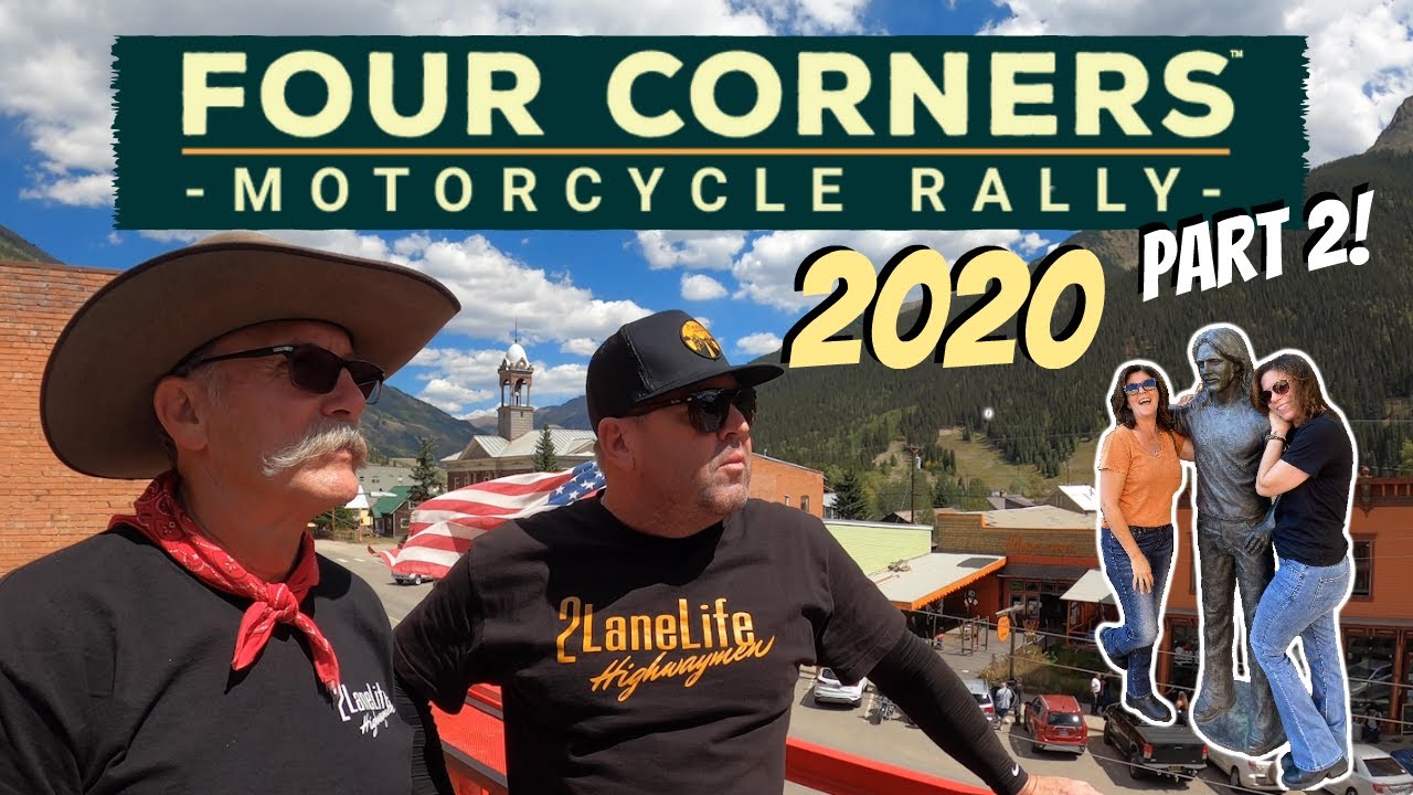 Hangin' at the 2020 Four Corners Motorcycle Rally | Durango Bike Week | 2LaneLife | Part 2 |