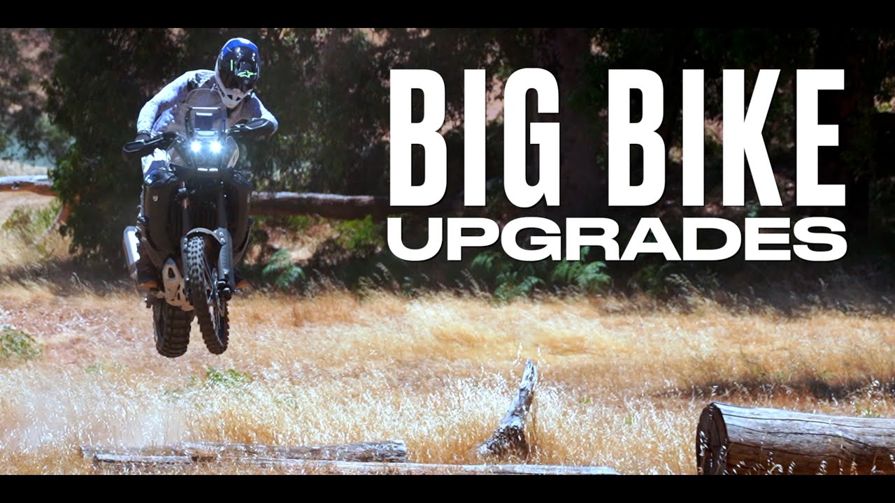 Big Bike Upgrades: Making my Tenere 700 World Raid (The DarkHorse 3.0) handle better.