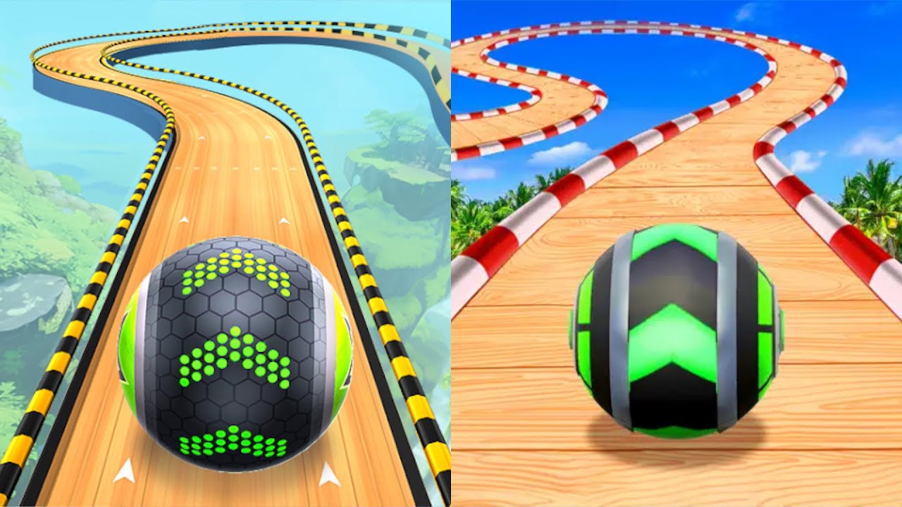 Going Balls Super Speedrun,Space Rolling Balls Race,Coin Rush,Rollanace Adventure Balls …