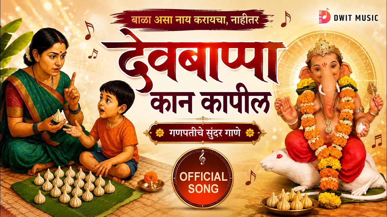 देवबाप्पा कान कापील | DevBappa Kaan Kapil | Ganpati Bappa Song |Dwit Music | Dj Akshay |Aapla Bandya