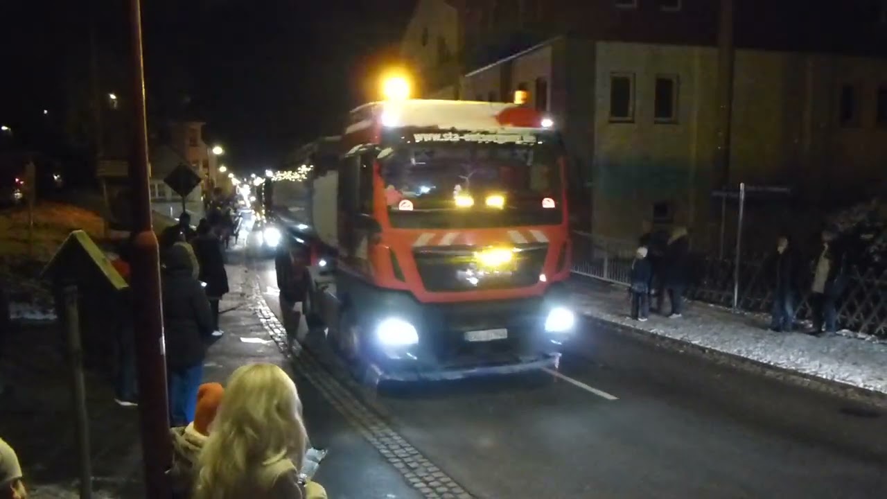 Lichterfahrt Erzgebirge am 19.11.2022 (Standort Thum Stollberger Straße)