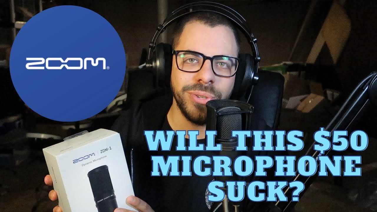 This Thing Was Only $50! | Unboxing the Zoom ZDM-1 Dynamic Microphone