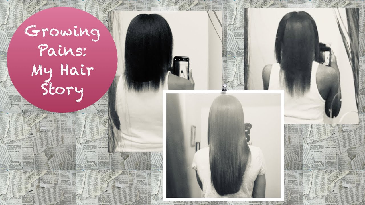 Growing Pains | Healthy Relaxed Hair | My Hair Story