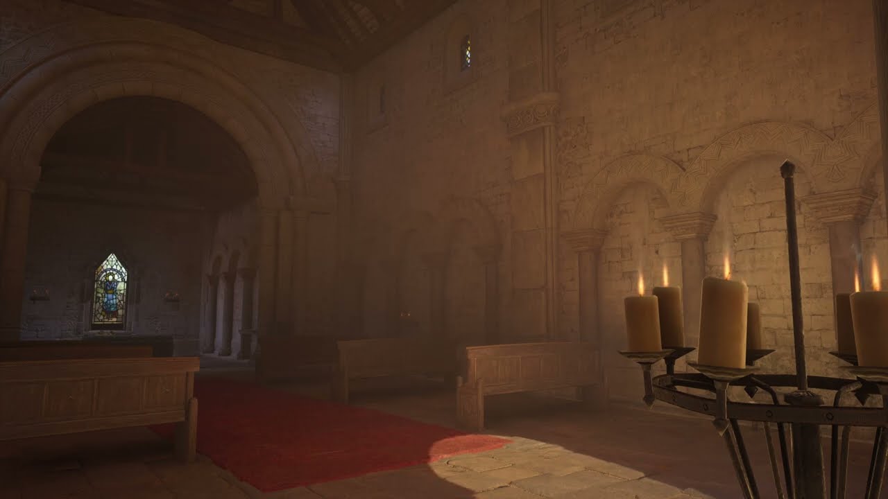 Medieval Church Ambience for Study and Relaxation