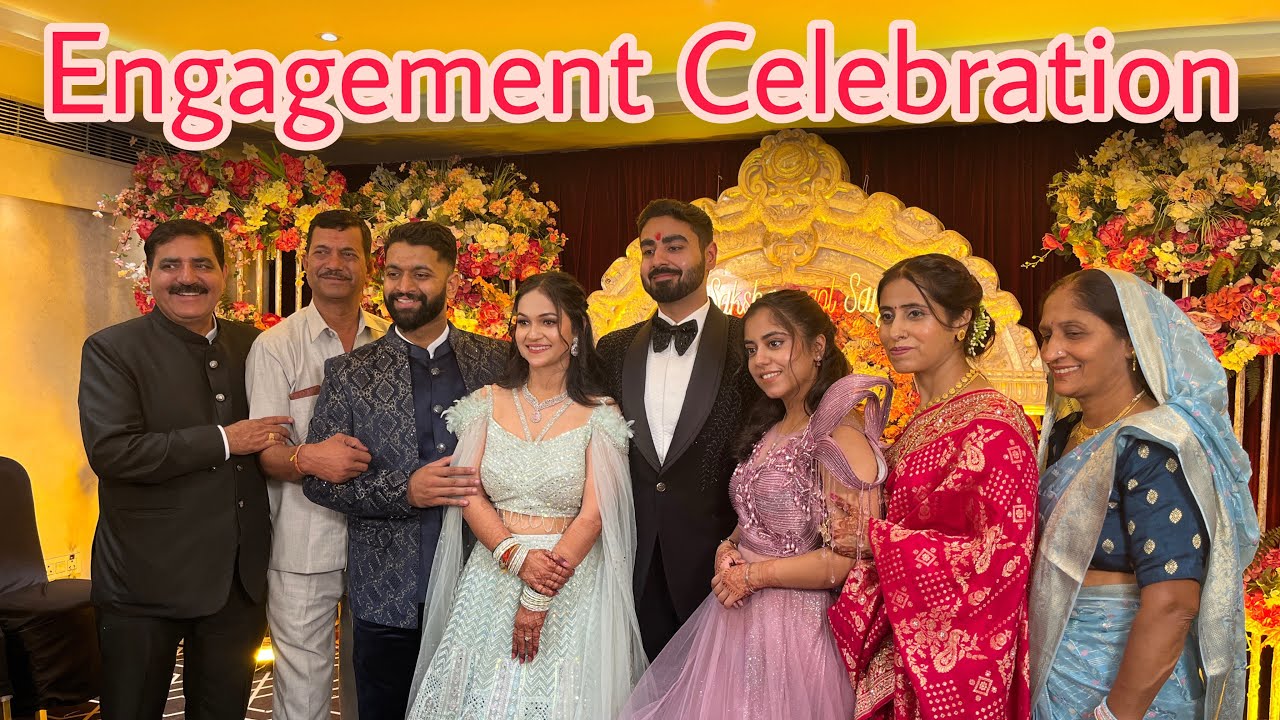ENGAGEMENT CELEBRATION 🎉🫰🏻 || My Wedding ||