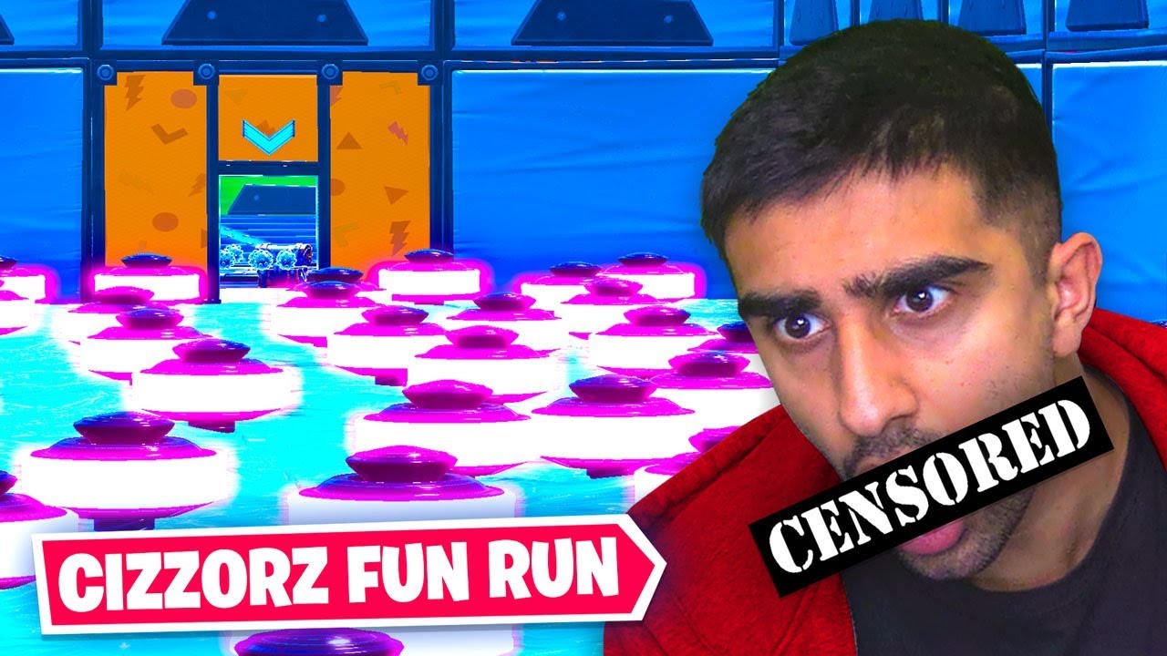 Cizzorz FUN RUN ruined my life... (Fortnite Death Run)