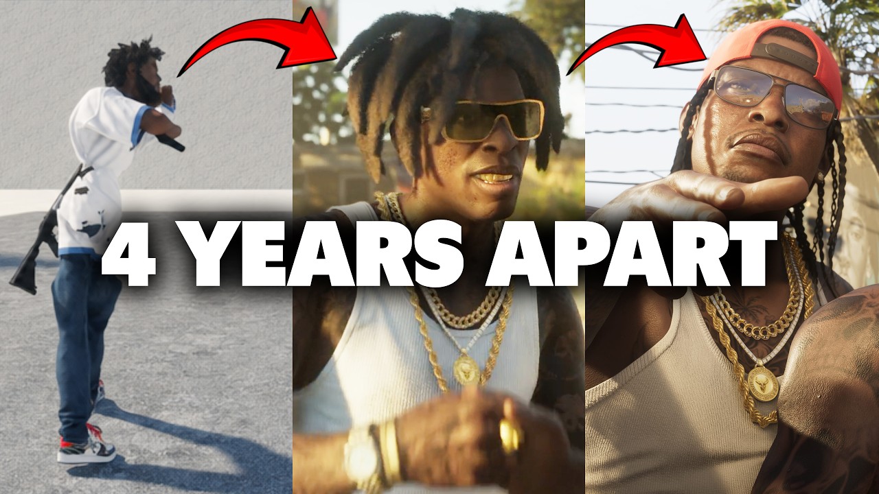 GTA VI: Leaked Gameplay vs Trailer 1 vs Trailer 2