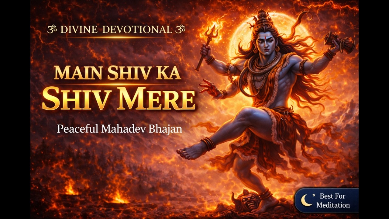 Main Shiv Ka Shiv Mere | Bholenath Mere | Har Har Mahadev | Divine Devotional Peaceful bhajan