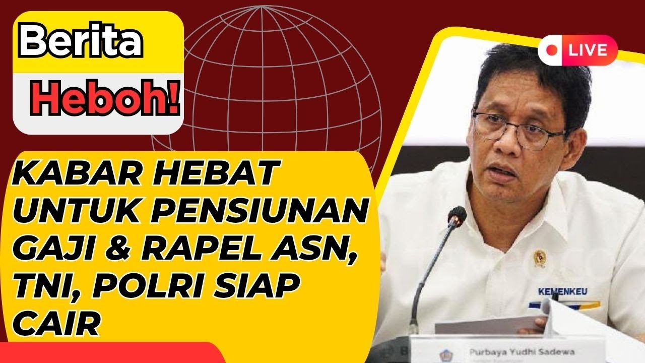 PP Pencairan Rapel Pensiunan Resmi: Gaji Naik & Rapel Cair November 2025!