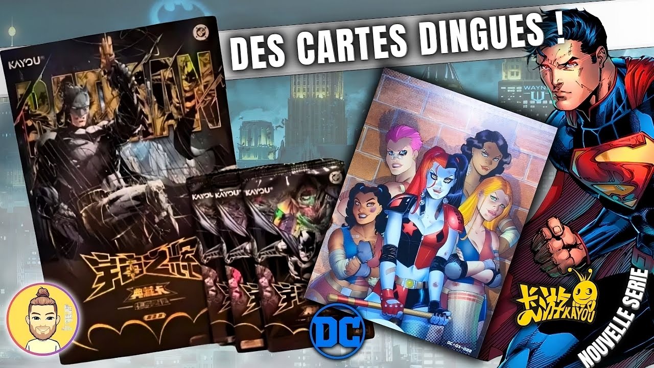BANGER! DC COMICS OFFICIAL CARDS! Kayou S2