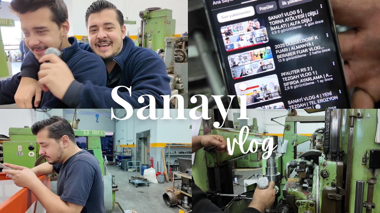 SANAYİ VLOG 6 | İMALAT | ÜRETİM | ALFA DİŞLİ