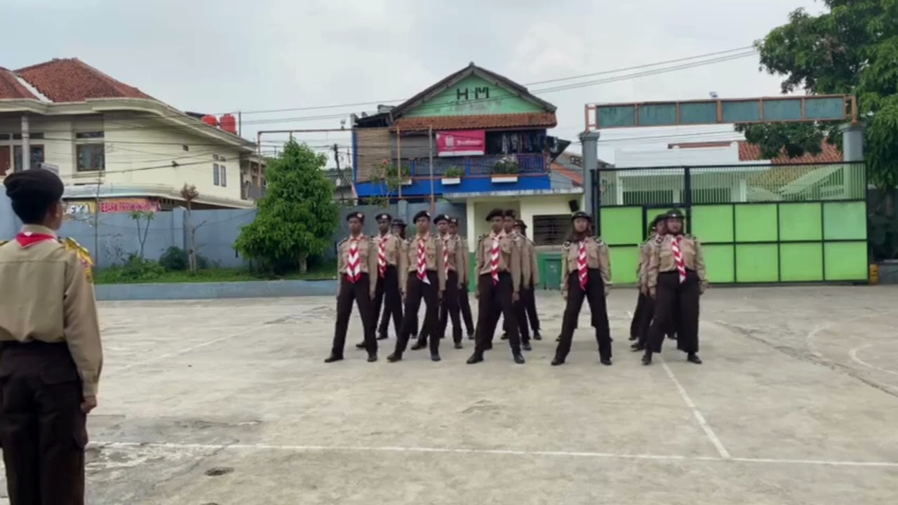 Lomba Kreasi Baris-Berbaris Madrasah (LKBB 2024) MTs Negeri 1 Kota Bandung