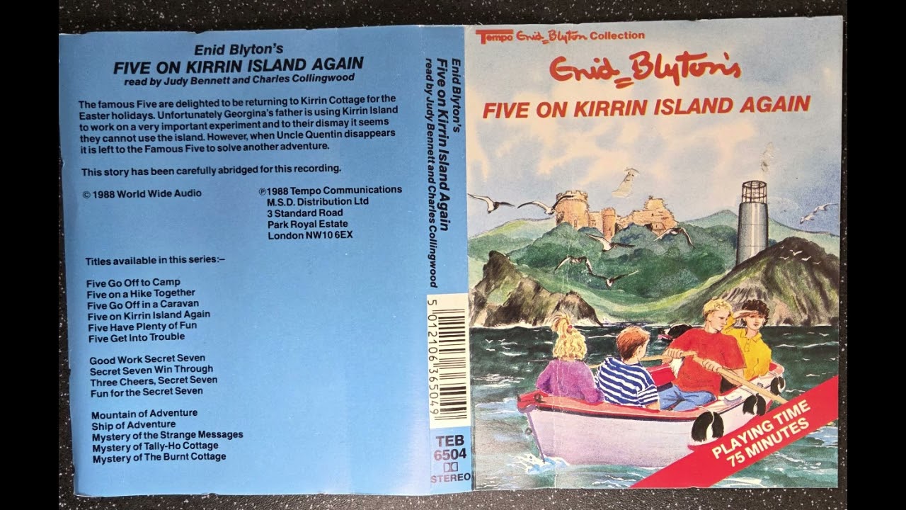 The Famous Five - Five on Kirrin Island Again Enid Blyton Audiobook