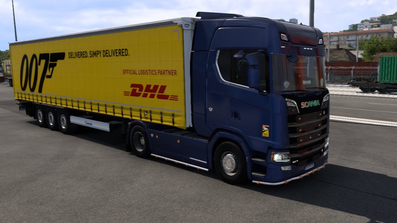 Livraison de 16 Tonnes de CAROTTES en CROATIE. EURO TRUCK SIMULATOR 2  🚚