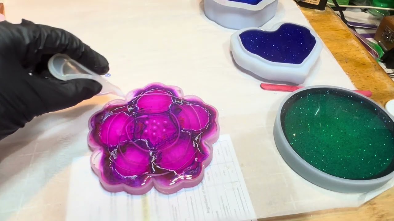 First Resin Bloom Attempt 🌸 DIY Sinker… Fail or Success?