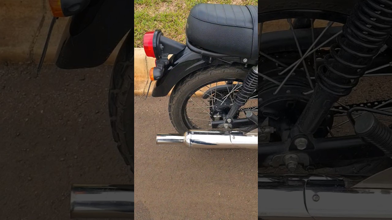 Kawasaki W175 Knalpot Royal Enfield #kawasaki #w175 #royalenfield