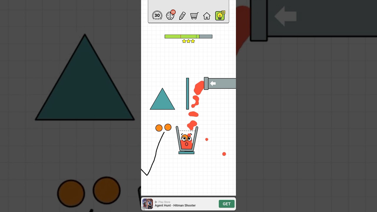 happy glass 30 level #viralvideo