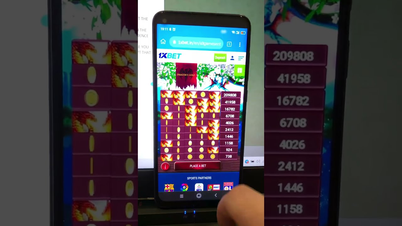 TESTING MOBILE HACK FOR 1XBET IN DRAGONS GOLD GAME!