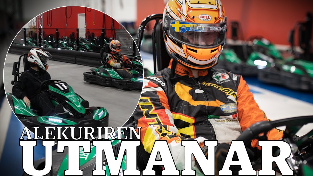 Utmanar svenska mästaren i Gokart