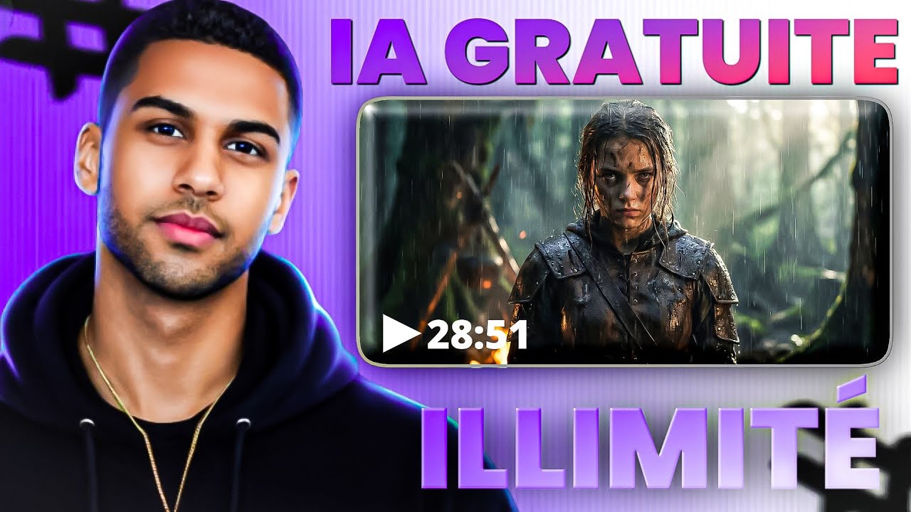 Cette IA crée des Images et vidéos GRATUITES et illimitées (Veo 3.1 & SORA 2) 🤯