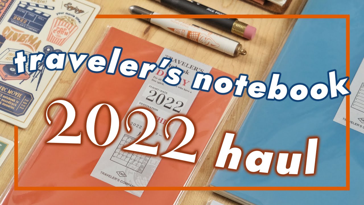 Traveler's Notebook 2022 Inserts | Shopping Vlog + Haul