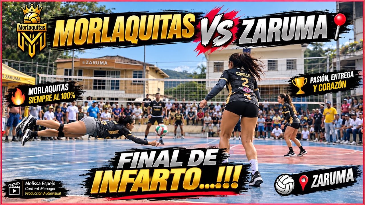 😱NADIE ESPERABA ESTO 👑LAS MORLAQUITAS SORPRENDE  CON UN PARTIDAZO EN 📍ZARUMA 💕