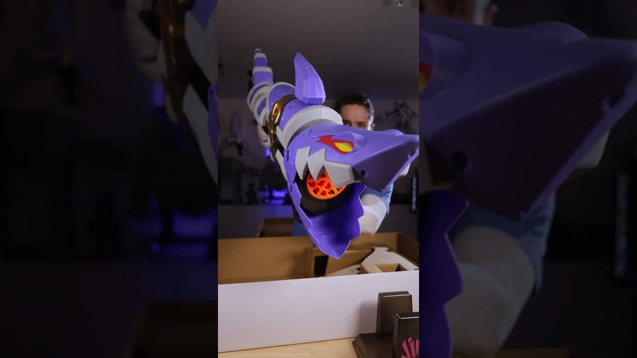 NERF making a shark blaster, I&rsquo;m in #nerf #unboxing #leagueoflegends #jinx #shorts