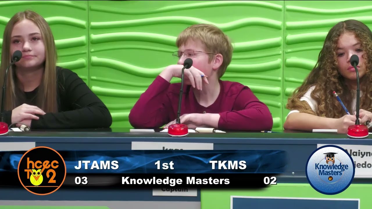 Knowledge Masters 2025 Game #5 TK Stone vs James T Alton SC
