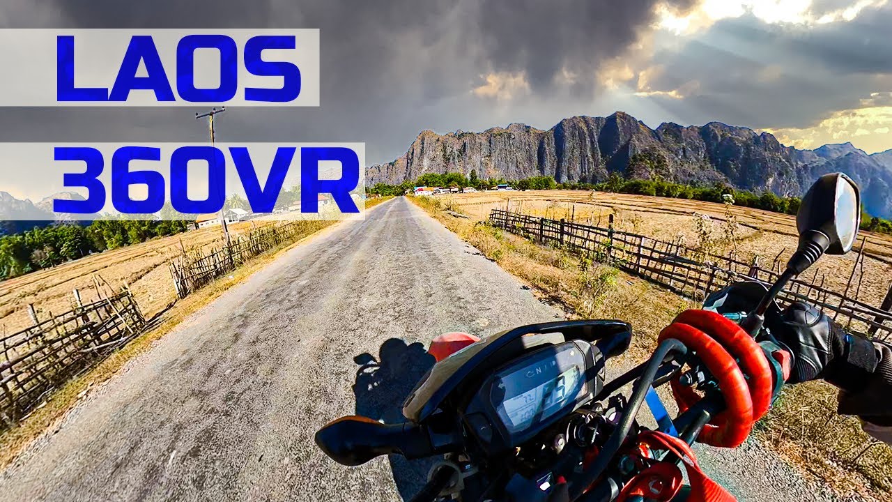 Experience the amazing views of Laos: 360-Degree VR Motorbike Ride from Spring River Valley