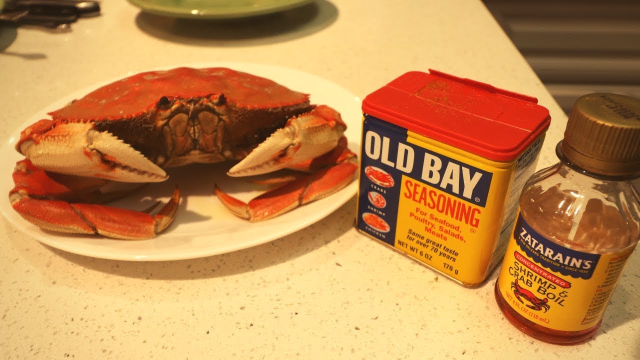 Catch n' Cook Dungeness Crabs in Old Bay and Spicy Seasoning!