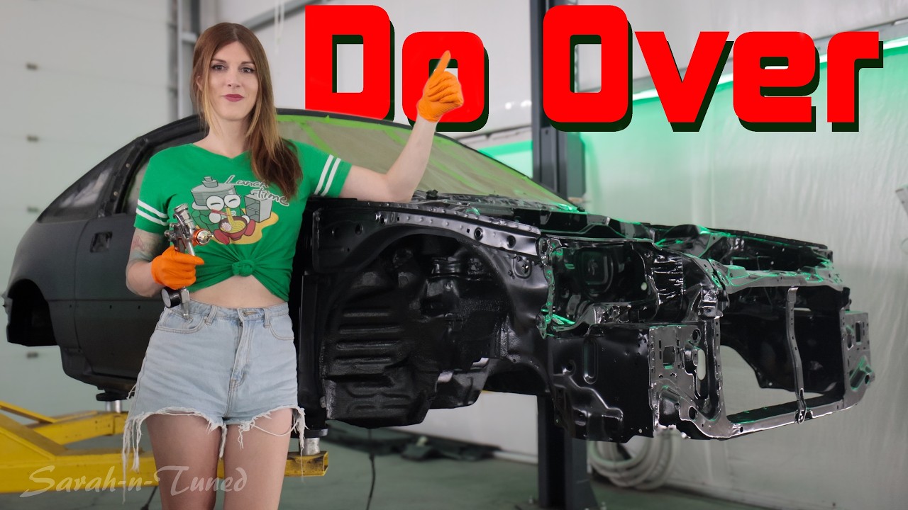Исправляю свой косяк... // Реставрация Honda CRX Si 1990 года