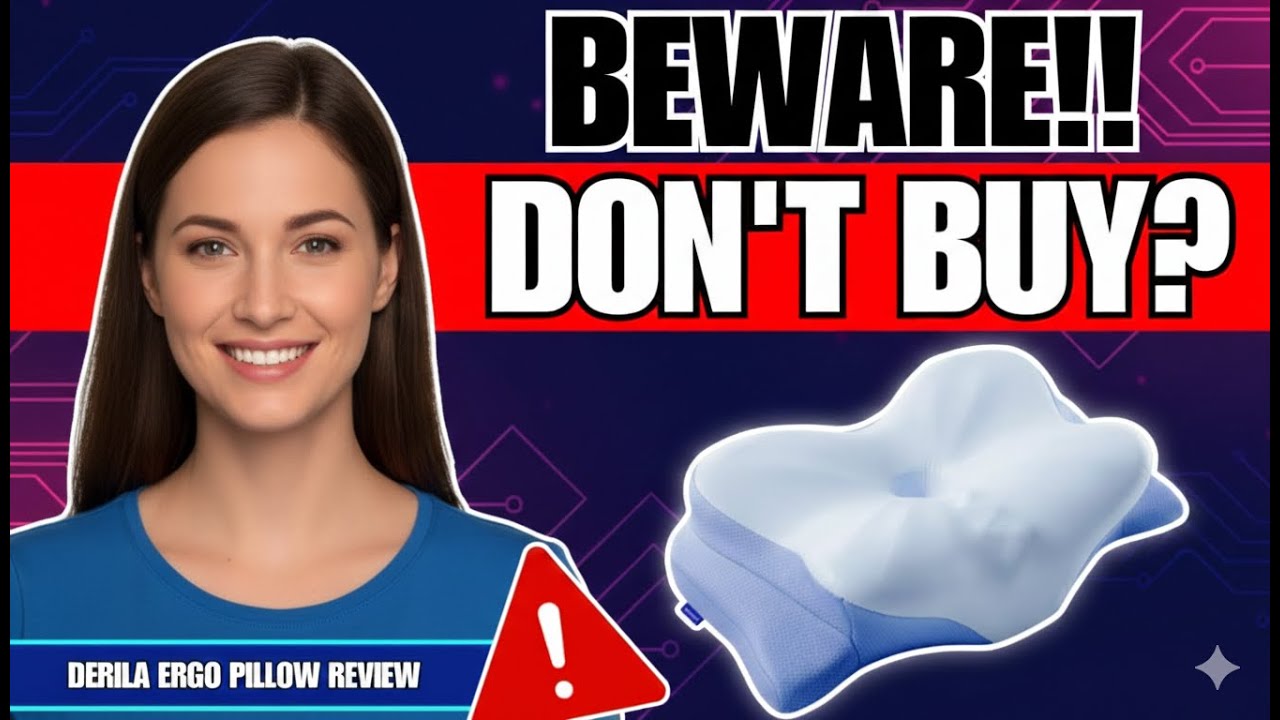 DERILA ERGO PILLOW REVIEW ⚠️(BEWARE)⚠️ Derila Ergo Pillow, Derila Ergo Review