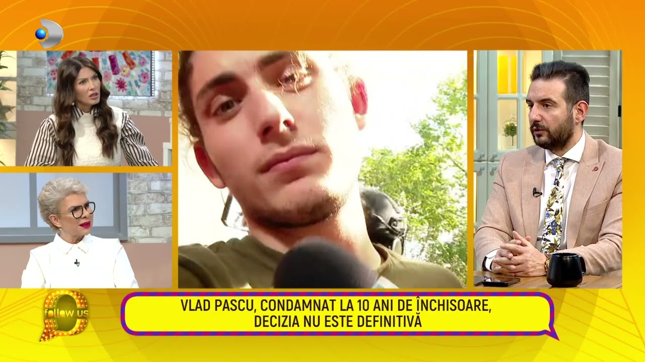 Follow us! - Adrian Cuculis, despre cazul 2 mai! Vlad Pascu, condamnat la 10 ani de inchisoare!