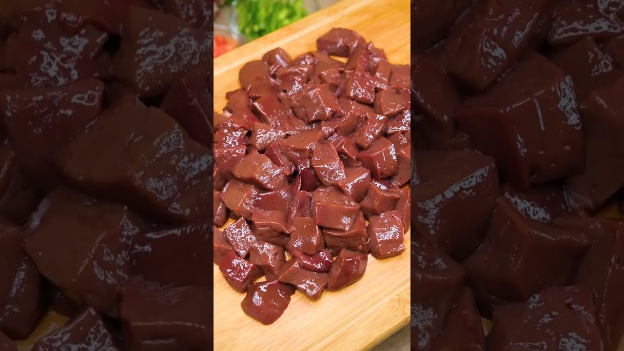Lebanese Lamb Liver 🐑 The color and texture are delicious and everyone will compliment you on this!