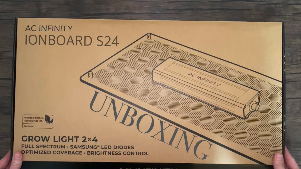 AC Infinity IONBOARD S24 LED Unboxing!