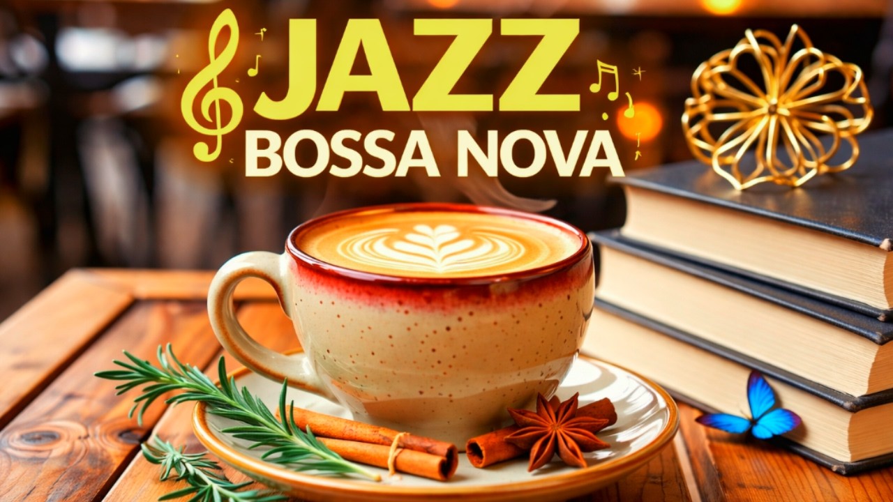 Smooth Bossa Nova Jazz ☕ Cozy Coffee Shop Ambience | Relaxing Study & Work Music 2026
