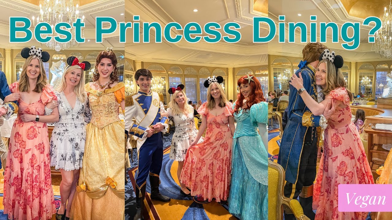 Is La Table de Lumier Worth the Price | Vegan Review | Princess Dining in Disneyland Paris