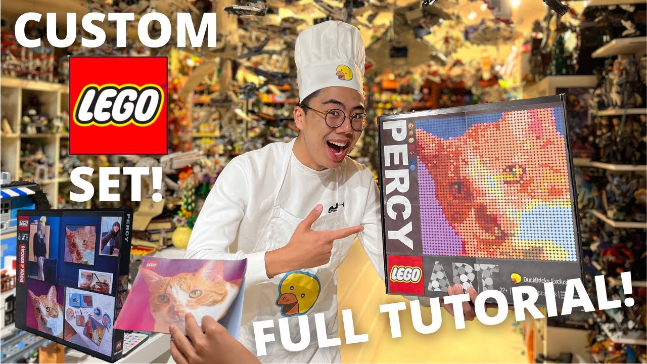 Я сделал свой собственный набор LEGO на день рождения друга — и вы тоже можете! Полное руководство!