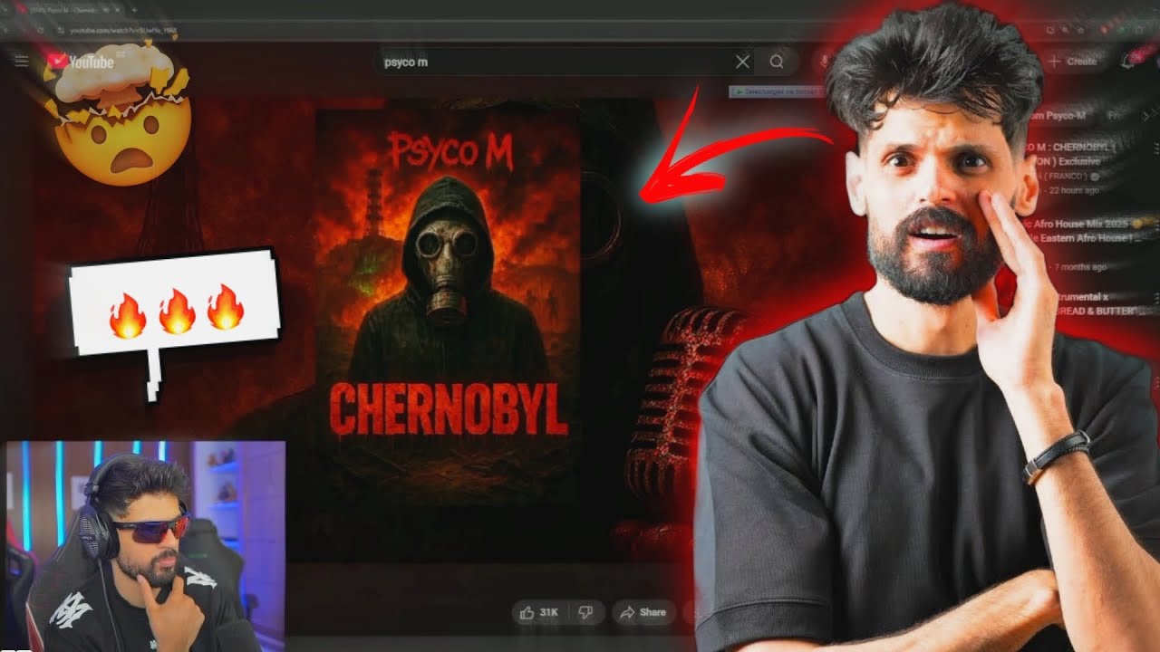 ردة فعل BNL على أغنية 🔥 Psyco M - Chernobyl