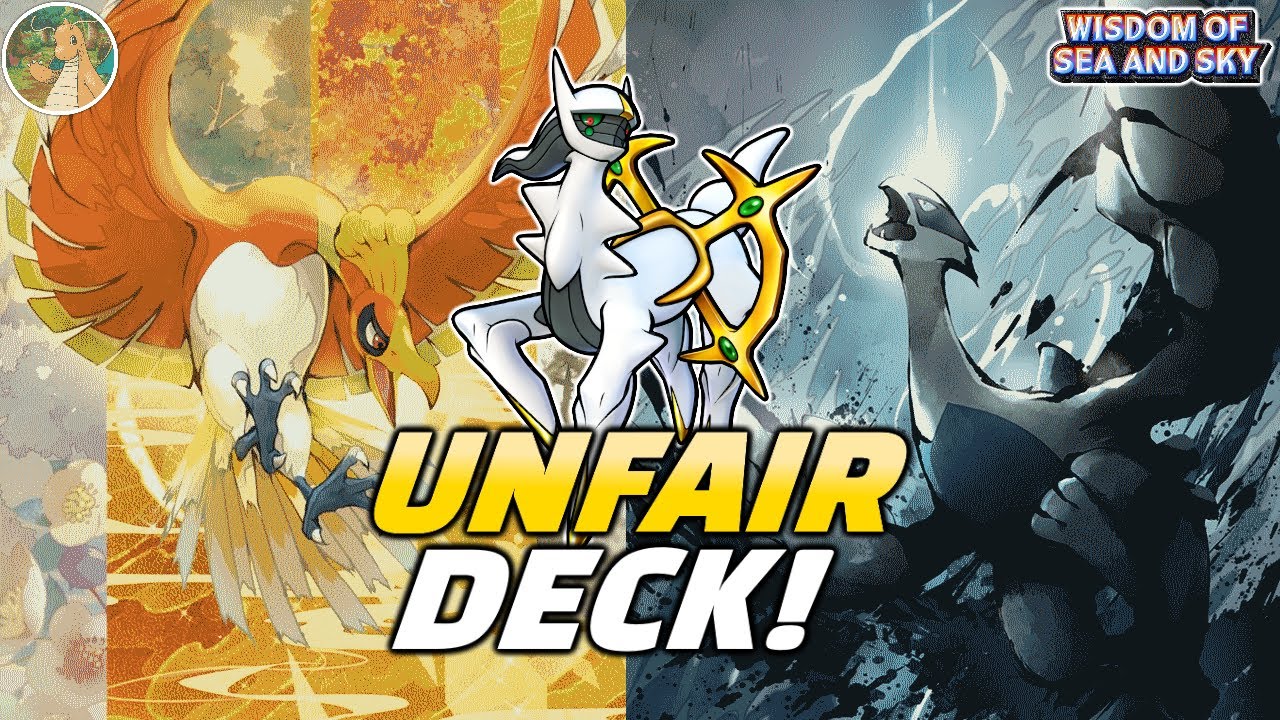 UNFAIR! HO-OH, LUGIA, And ARCEUS! BEST Deck for RANKED! | Pokemon TCG Pocket