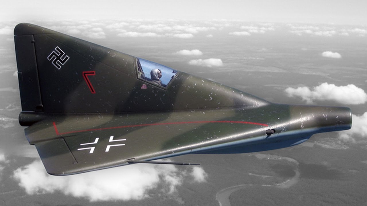 El Caza de Carbón que la NASA Robó: El Proyecto Secreto Mach 2 de Alemania | Lippisch P.13a