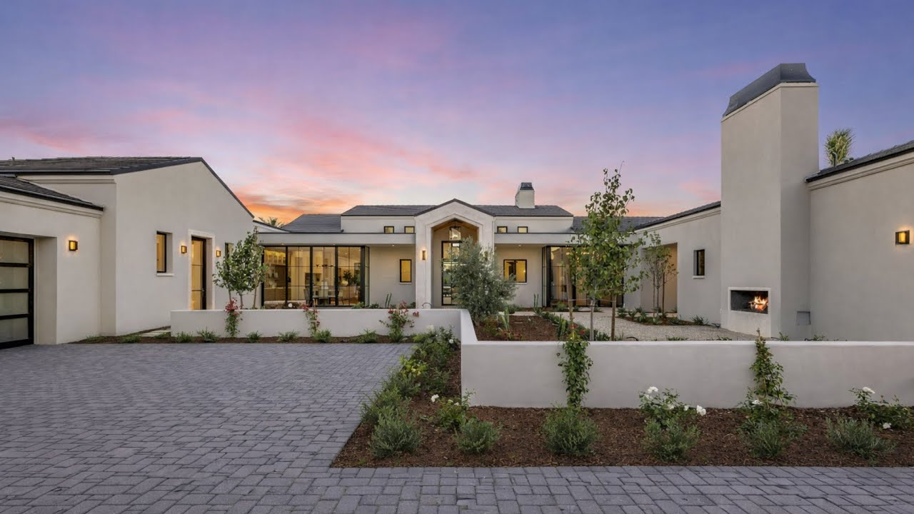 TOUR A $9M Paradise Valley Luxury Home | Scottsdale Real Estate | Strietzel Brothers
